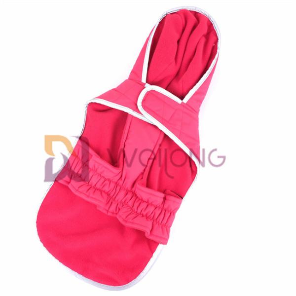 Hoodie любимца отверстия велкро куртки собаки Hoodie заплаты Taslan выстегивая отражательный