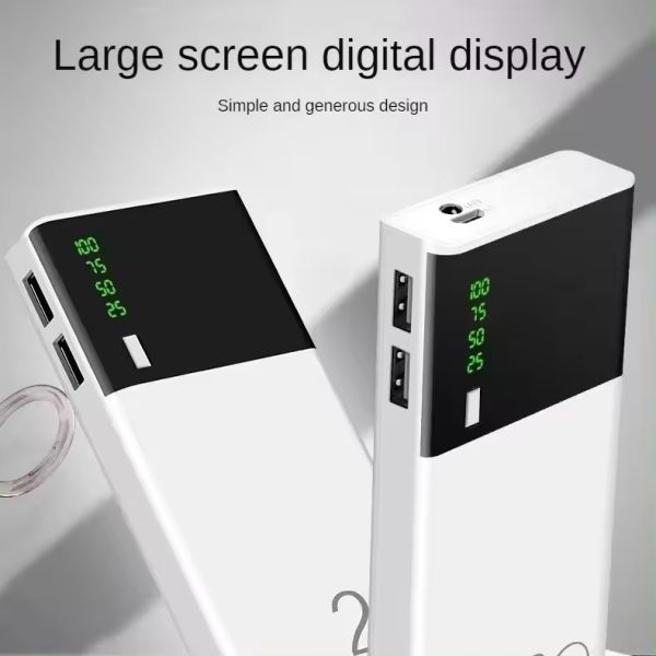 High Capacity Portable Power Bank 20000mAh 10000mAh Powerbank Promotion Charger