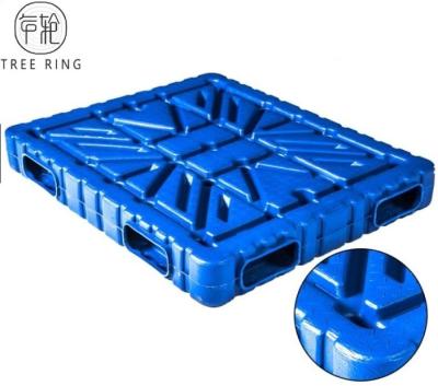 Deck Vacuum Form Plastic Stacking Pallets Double Face Colsed 1500 * 1300 * 150mm