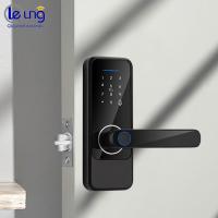 Fermeture de porte numérique en alliage d'aluminium Tuya Ttlock Clés Wifi Cerraduras Inteligentes