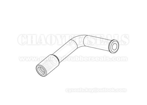 Transparent White Silicone Rubber Tube Hose Anti Oxidation Industrial Rubber Hose
