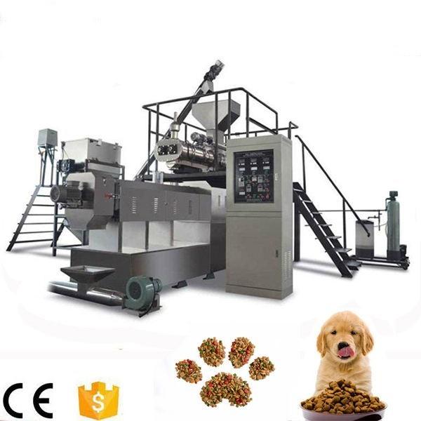 Alimento para cães da extrusora dos alimentos para animais de estimação do certificado do CE que faz a máquina 380Volt 50HZ