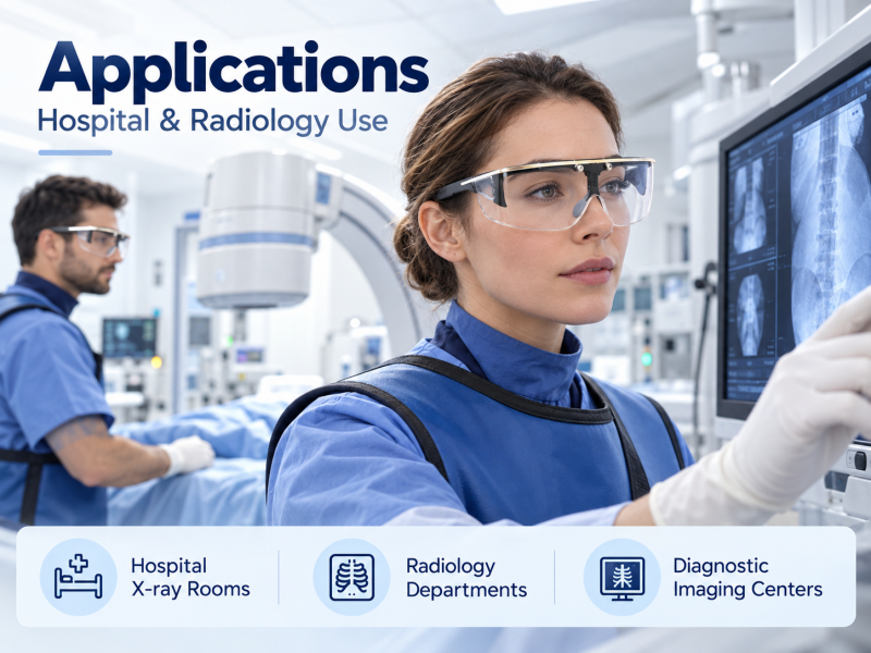 Flip-Up X-Ray Protective Lead Glasses