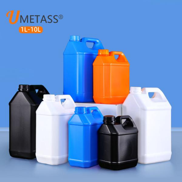 Porta-latas de plástico de 10 litros de cor laranja com tampa de bomba para transporte de material PCR