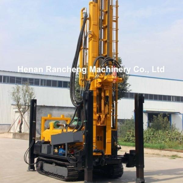 Adaptive Pressure Regulation Water Well Drilling Machine 350m Depth DTH Rig