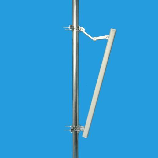 3300-3800MHz High gain 16dbi Dual Cross Pol 120°Directional Sector Panel Antenna 2 ports for 3GPP bands 42, 43 and 48
