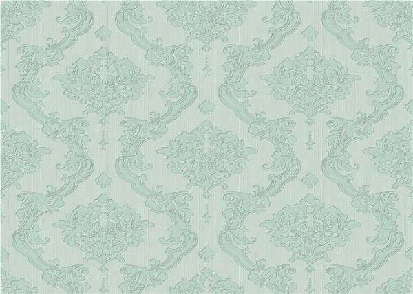 Fulll Collor Floral PVC Living Room Wall Covering Non Pasted Wallpaper