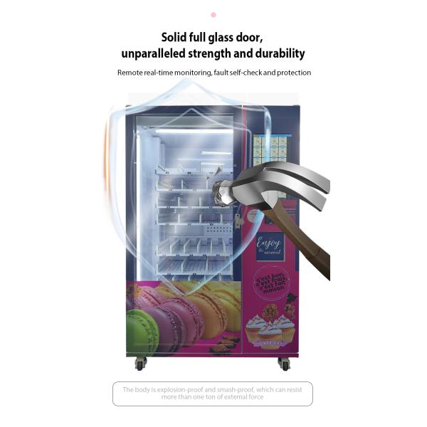 Xy Elevator Vending Machine With Auto Open Pickup Door
