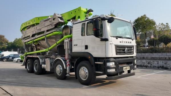 Teila 28M Concrete Pump Mixer Truck HMG5432JBC-28 Truck Mixer Concrete Pumps