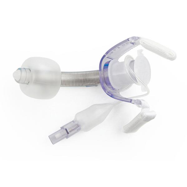 Medical Disposable PVC Sterile Reinforced Tracheotomy Tube with High Volume Low Pressure