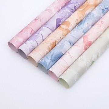 Brilliant Series Flower Wrapping Paper Wholesale Flowers Floral Materials Flower Shop Supplies Relief Art Flower Wrapping Paper