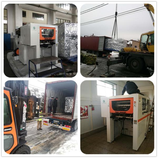 Коробка бумажной коробки 6 Coners складывая клеящ машину 5000shipping и регуляцию