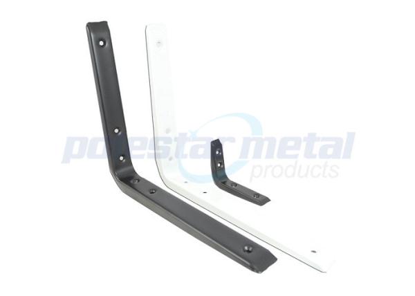 Decorative Construction Hardware Carton Steel Angle Brackets Heavy Duty