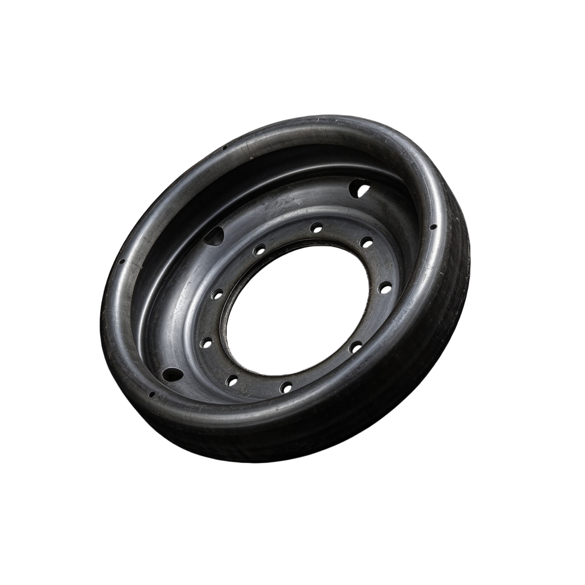 Stamped Steel Wheel Rim with High Strength Steel Construction and Precision Metal Stamping Process for Lightweight and Durable Automotive Applications