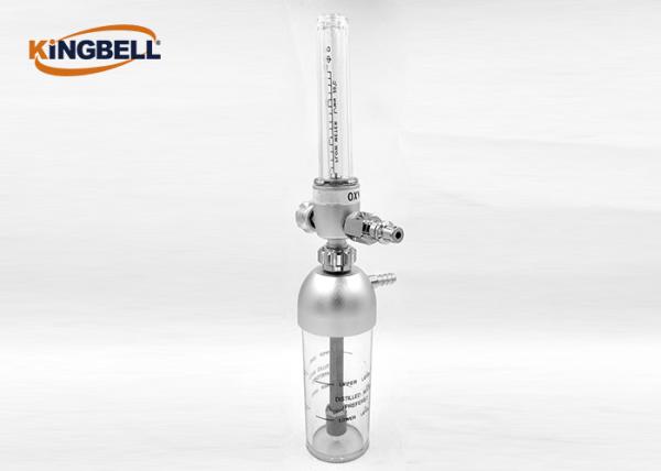 Ward Wall Mounted Medical Oxygen Flowmeter Stainless Steel White Color