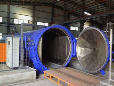 Autoclave composta com PLC e dispositivo médio original da circulação
