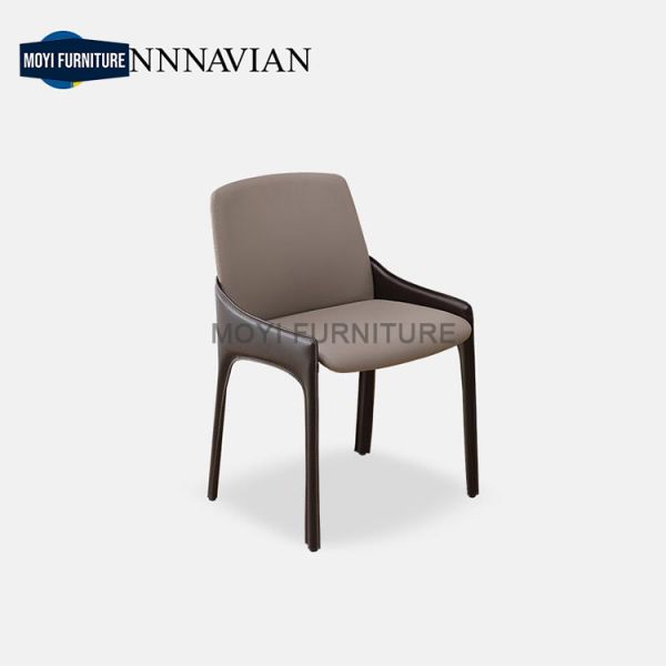 Dining Room Set Simple Modern Light Luxury Art Dining Chair Villa Eagle Eye Single Back Living Room Leisure High End Seat