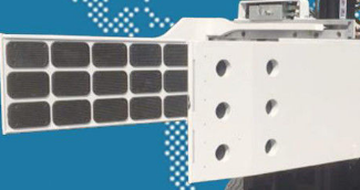 4000lbs Forklift Carton Clamps 580MM Arm Height