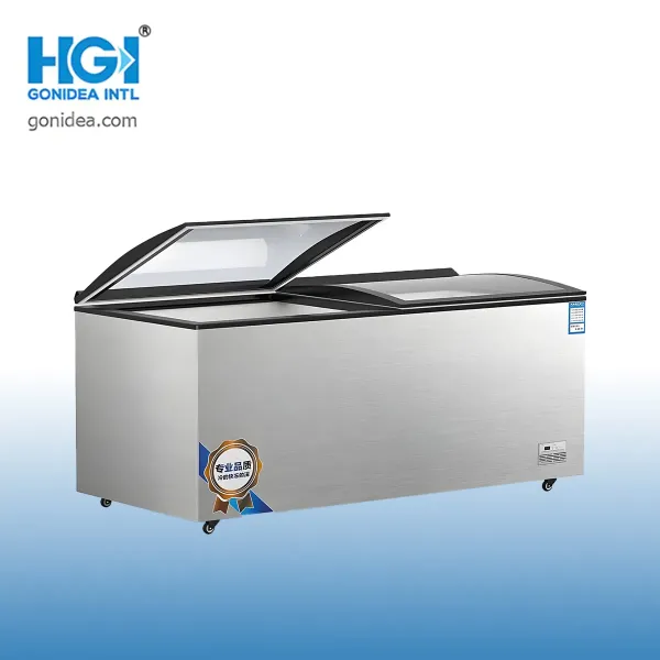 Factory Price Commercial Ice Cream Gelato Display Freezer Frozen Food Display Cabinet