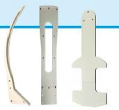 Aluminum Oxide Ceramic Robot Arm / Claw / Finger For Semiconductor Wafer