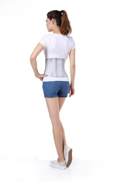 Réduisez la ceinture de soutien de dos de taille de douleur librement réglable avec le logo adapté aux besoins du client
