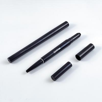 New Custom Cosmetic Packaging Double-End Contour Stick Plastic Lip Liner Makeup Tube Empty Lipstick Pen