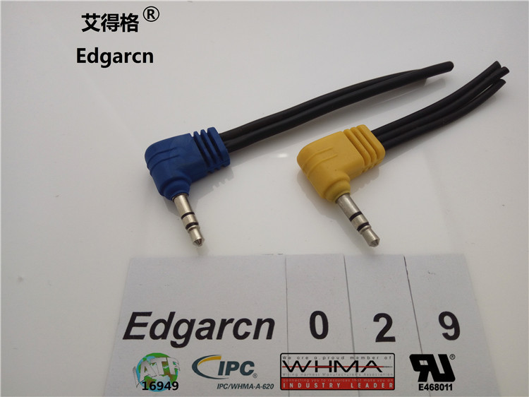 Кабель передачи данных Iatf16949, кабель Ethernet с прямым углом 8p / 8c Cat5