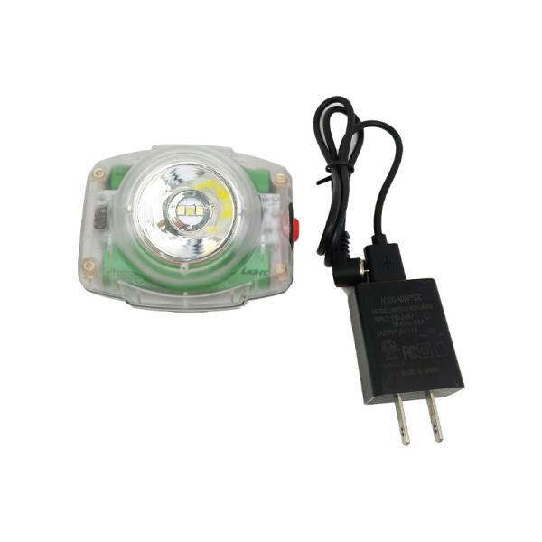GLC-6M Professional LED Mining Cap Lamp with Dual Auxiliary Lights  for Underground Industrial Applications