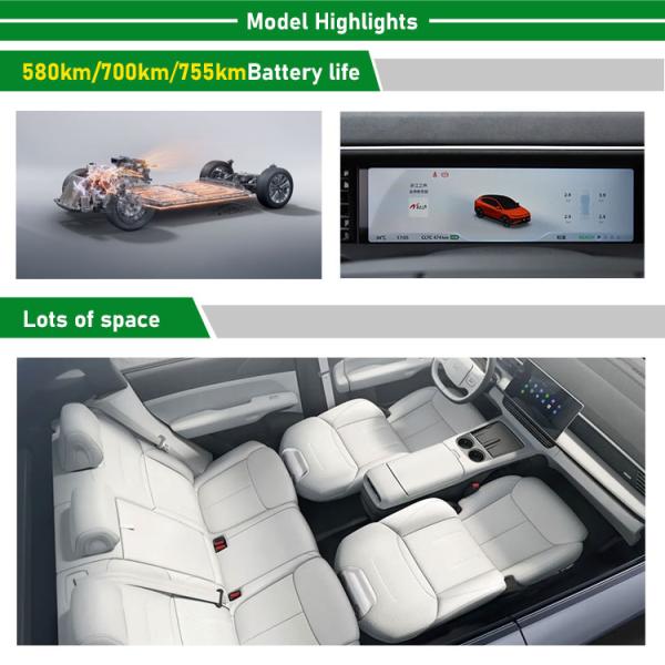 Velocidad máxima 180km/h 2023 Vehículos energéticos xpeng g6 caja de cambios de velocidad única alta velocidad coches eléctricos para adultos