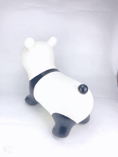 PVC educational toys Inflatable Animal Hopper Toys Kid's Bouncing Horse Deer Jumping Horse