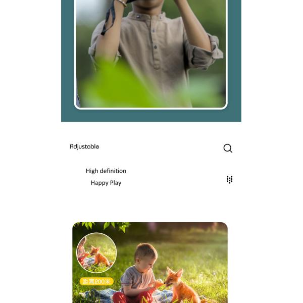 Playing Teaching Telescope High Magnification and Definition Educational Toy for Children