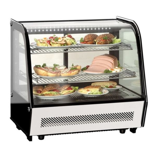 Commercial Heated Display Cabinet Pie Warmer Hot Food Showcase Fried Chicken Food Display Warmer