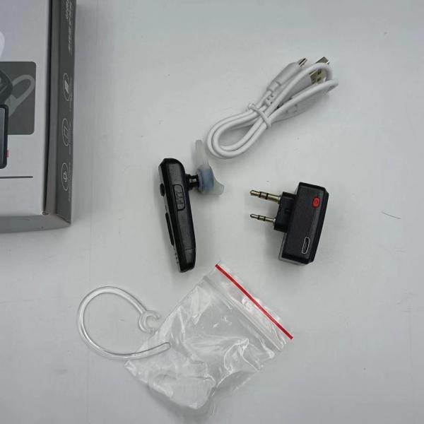 K Walkie Talkie Wireless Earpiece with BT Headphone and 1 Channel Storage