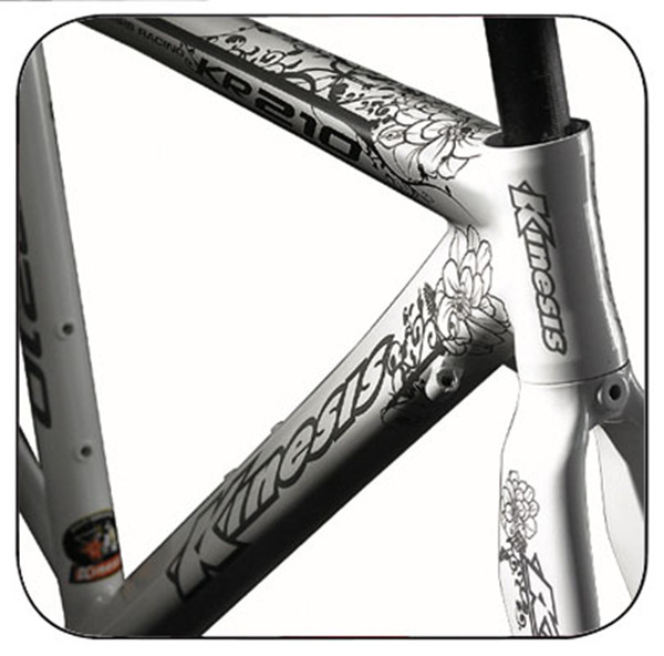 Суперлегкий алюминиевый велосипедный каркас Lady Aero Road Bike Frame+Fork set KR210L Женщины 1,4 кг