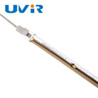 Lámpara Infrarroja de Cuarzo con Recubrimiento Dorado R7S 600W 230V para Secado Industrial