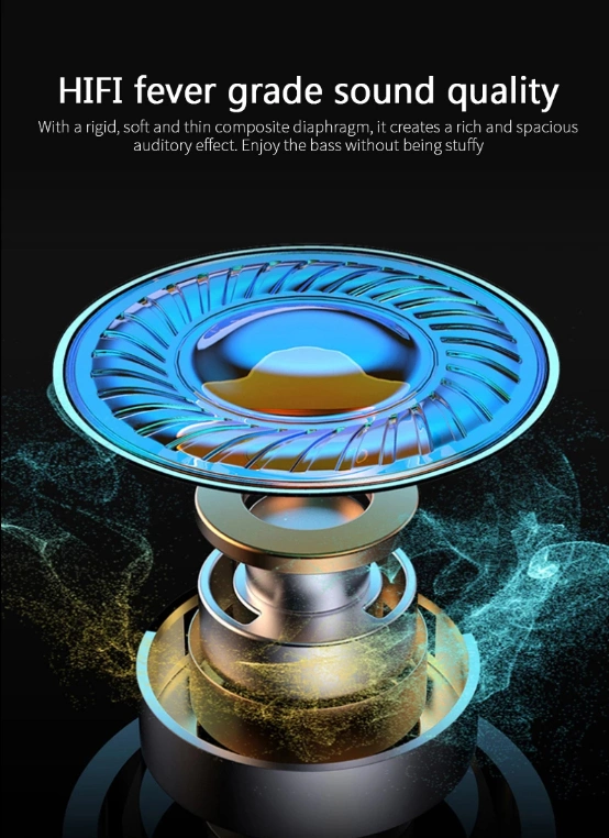 Наушники игры 200MAH беспроводные, материал ABS Bluetooth мини Наушники