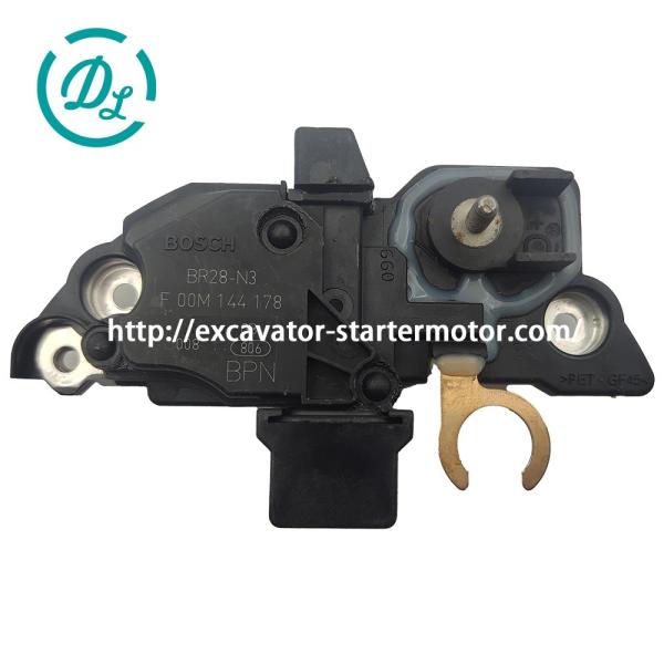 Regulador de alternador para excavadora Bosch F00M144178 24V CC