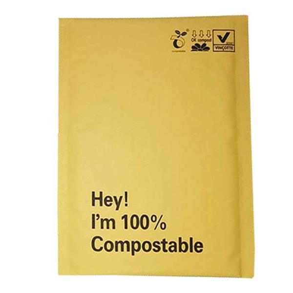Recyclable Holigraphic Custom Eco Friendly Biodegradable Padded Compostable Bubble Mailer Mailing Bags