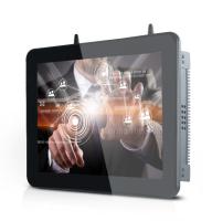 Ventana industrial J1900/I3/I5 del bisel del panel del soporte de la pantalla táctil de la pulgada plana AIO de la PC 8