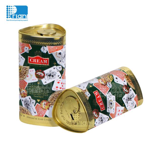 Produits alimentaires en métal en fer blanc cadeau boîtes d'étain pour biscuits bonbons personnaliser la conception et la taille