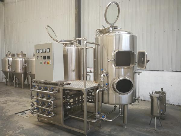 Pu Insulation Commercial Beer Making Equipment Stainless Steel Vessels