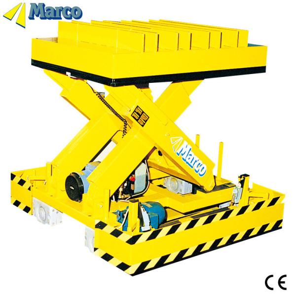 Hydraulic Driven CE Approved 8-10 Ton Marco Single Scissor Lift Table for Industrial Applications