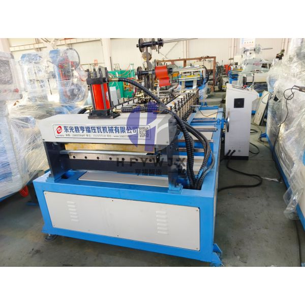 HVAC Ducts Flexible Connection Production Line High Speed PLC Controlled With 12 Stations