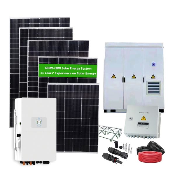 New Arrival Solar Ground Mounting System Afford 12kw Low Cost for Whole House Hybrid Solar System in Europe