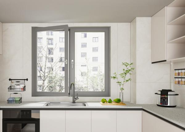 SZG Space Saving Aluminum Outward Opening Windows For Maximum Air Circulation