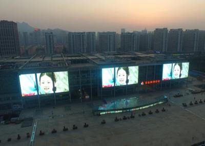 Exterior Transparent Curtain Mesh Advertising Billboard Pantalla Video Wall P31.25 LED Display Screen