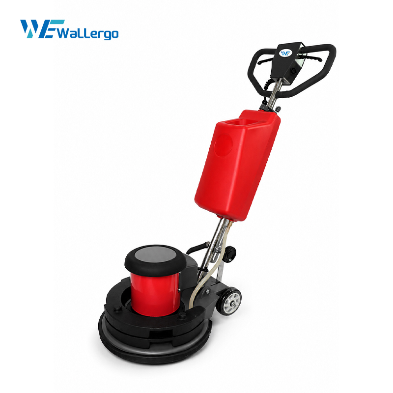 Eccentric Single Disc Carpet Cleaning Machine Shopping Mall Hotel Marble Tiles Scrubber