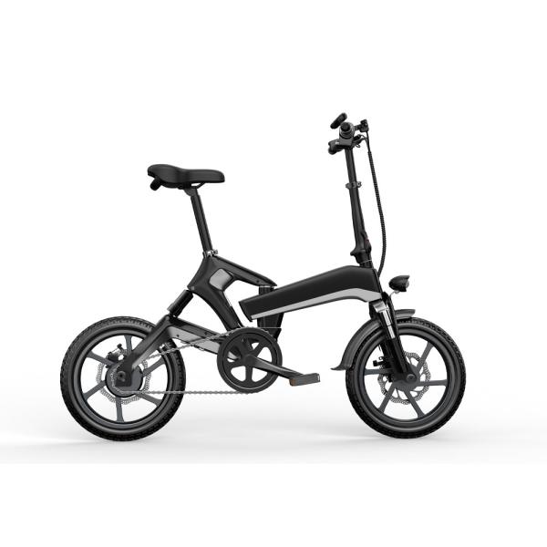 48V Fat Tyre Electric Folding Bike , Mountain Fat Tire Electric Bike 1000w