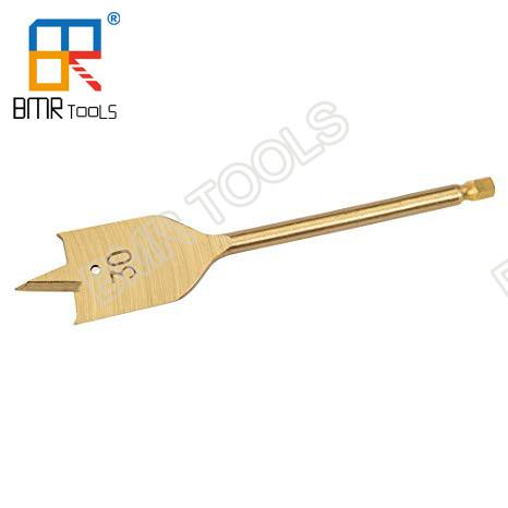 BMR TOOLS Industrial Spade Paddle Flat drill 25mm Flat Wood Drill Bits High-Carbon Steel