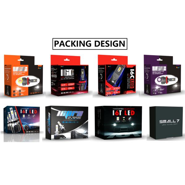 H7 Led For Projector Headlights 150W , 16000Lm Bi Led Projector Fog Lamp